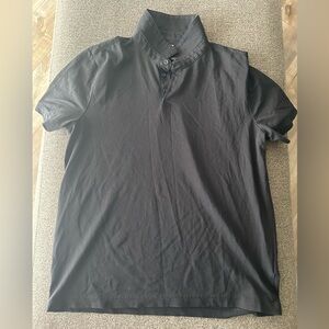 H&M Men's Charcoal Polo Shirt